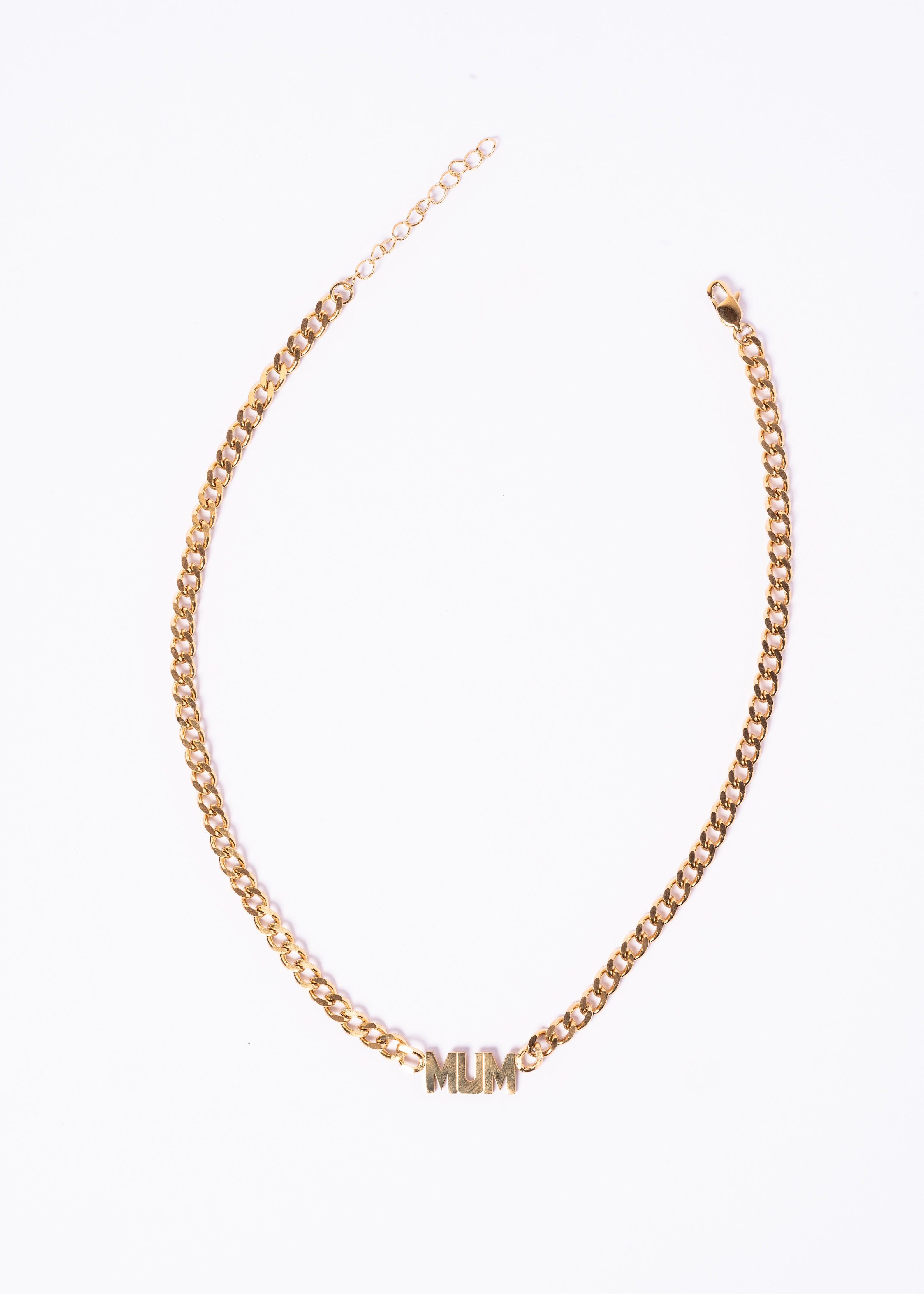 CHUNKY MUM NECKLACE GOLD