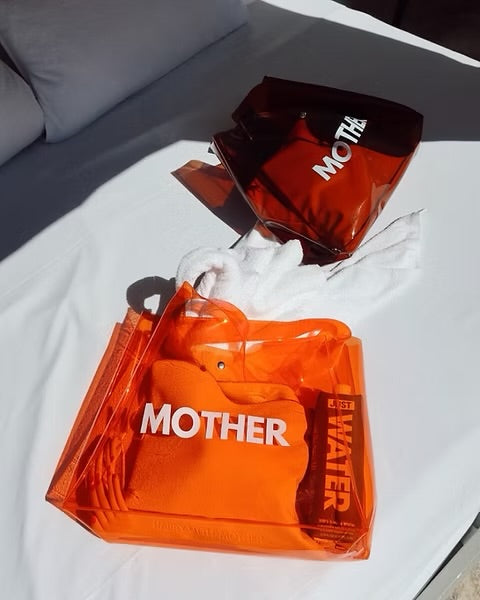 HAPPY LITTLE MOTHER JELLY TOTE