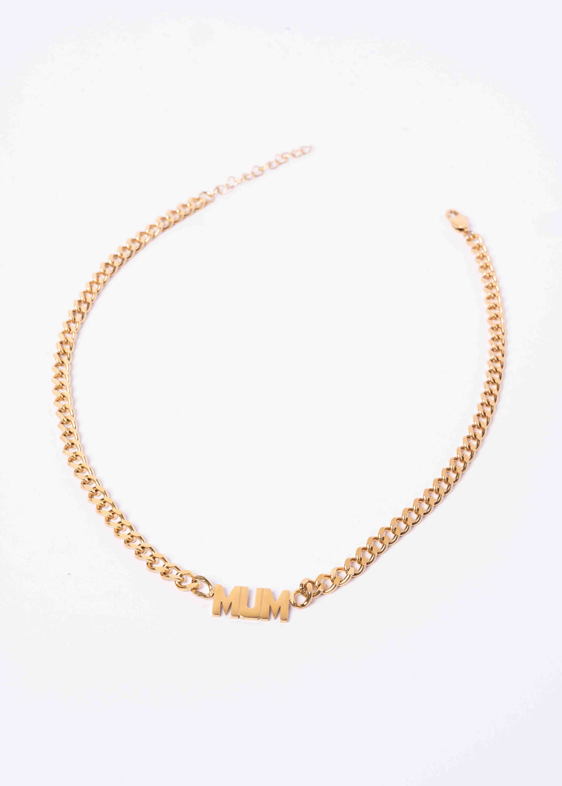 CHUNKY MUM NECKLACE GOLD