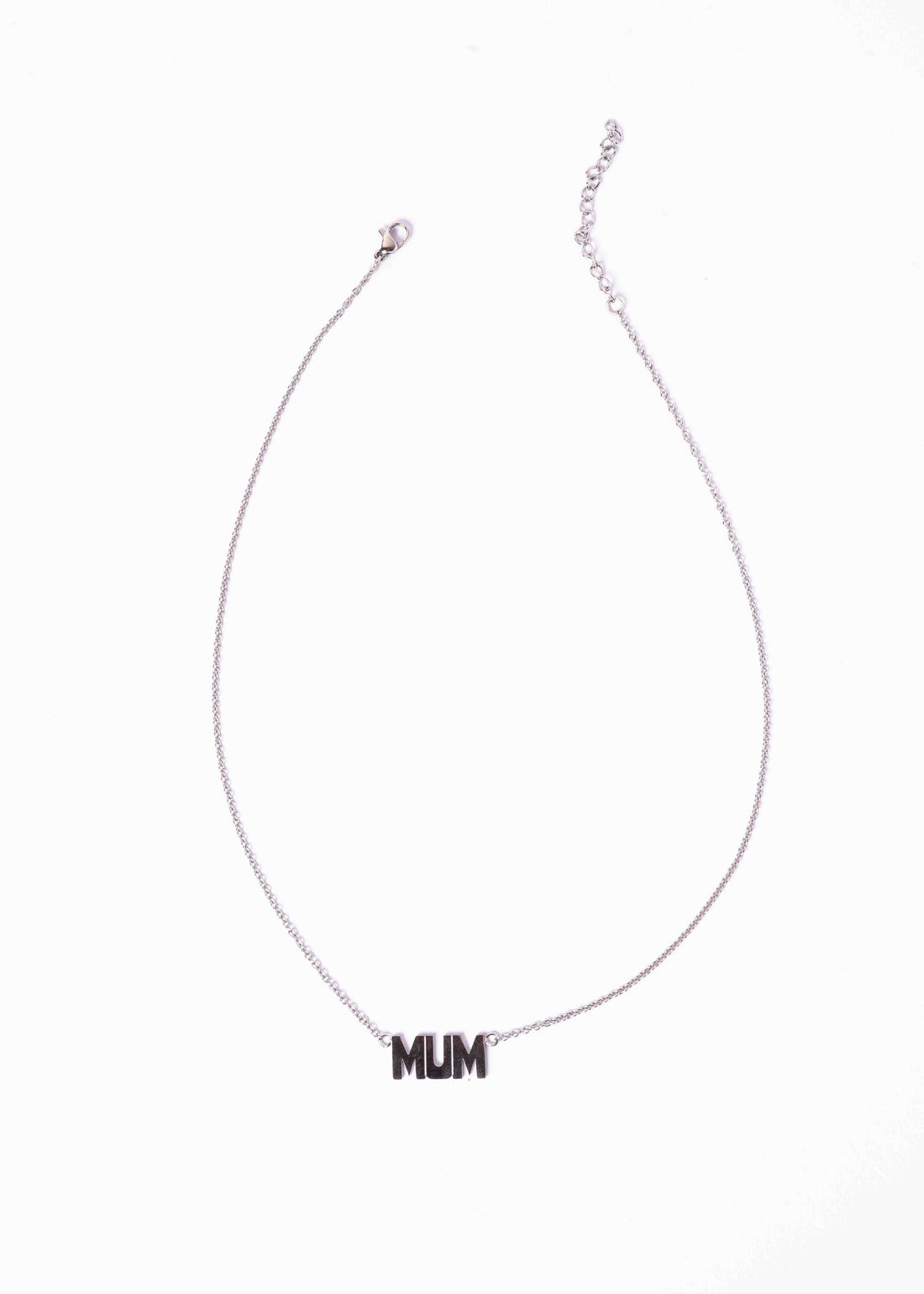 MUM NECKLACE SILVER