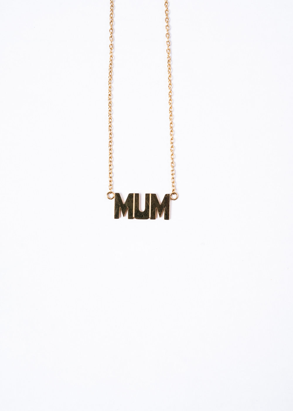 MUM NECKLACE GOLD