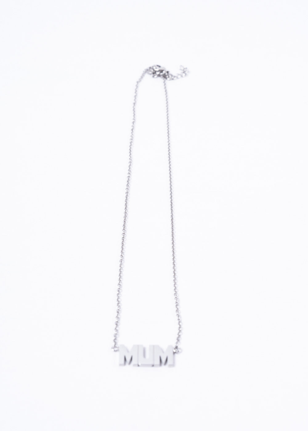MUM NECKLACE SILVER